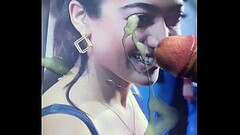 Hot and sexy Rashmika Mandanna gets cum tribute load Thumb