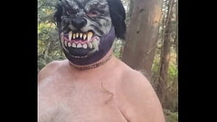 Werewolf Looking for Witches in the Woods Thumb