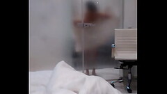 Hot asian taking shower Thumb