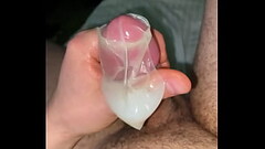 Huge condom cum Thumb