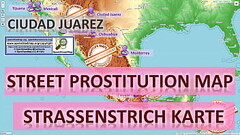 Ciudad Juarez, Mexico, Sex Map, Street Prostitution Map, Massage Parlours, Brothels, Whores, Escort, Callgirls, Bordell, Freelancer, Streetworker, Prostitutes Thumb