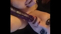 Goth teen slut sends me a vid to beg me to fuck her Thumb