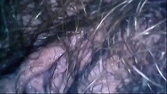 Exciting endoscope exploration of mom&#039_s hairy pussy and her asshole Thumb