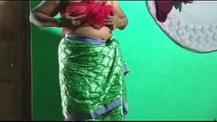 desi  indian horny tamil telugu kannada malayalam hindi vanitha showing big boobs and shaved pussy  press hard boobs press nip rubbing pussy masturbation using green candle Thumb